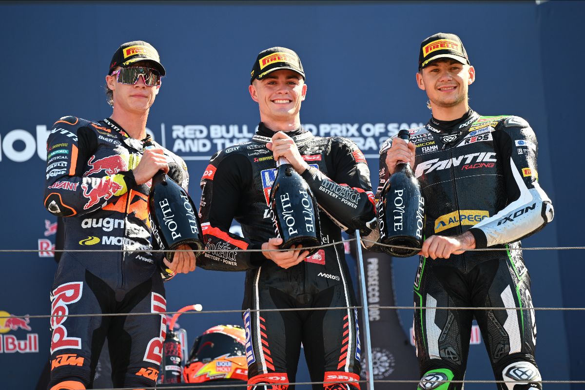 Marc Marquez Seizes the MotoGP Title Lead as Bezzecchi Crashes Out at Misano 8 San Marino MotoGP 2026 sportbikesincmag.com 091