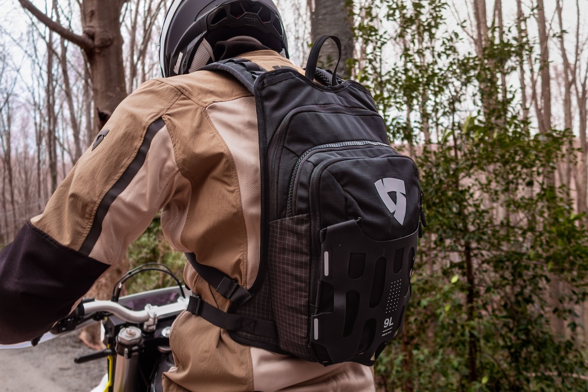 REV'IT Backpacks: Nine Bags Sorted by How Many Liters Stay Dry 3 REVIT backpacks sportbikesincmag.com7