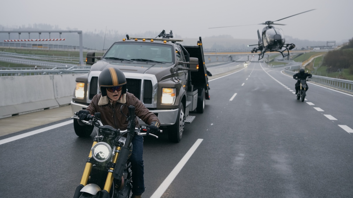 Triumph Scrambler 1200 XE Gets Its Stunt Scene in Matchbox The Movie 4 Triumph Scrambler 1200 XE sportbikesincmag.com1